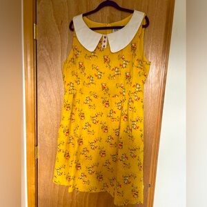 Bea & Dot Yellow Sundress, 2X